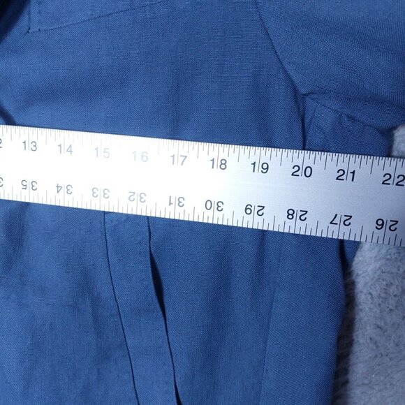 Sid Mashburn Trail Blazer Men's 56R Blue Unstructured Sport Coat Classic Italy - Picture 7 of 16